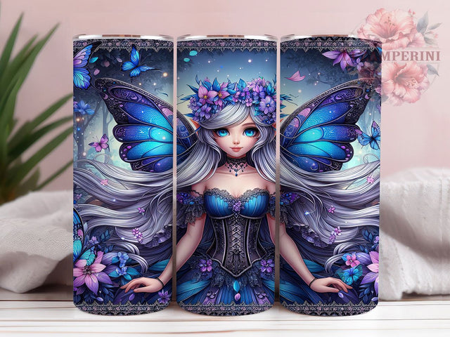 Whimsical Magical Fairy Tumbler Wrap, Fantasy Tumbler Design, Magical Fairy Tumbler, 20oz Sublimation Tumbler, Enchanted Forest Tumbler, Whimsical Fairy Tumbler Sublimation Li Zamperini 
