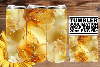 Whimsical Marble Pattern Sublimation Wrap - 20oz Tumblers Sublimation afrosvg 