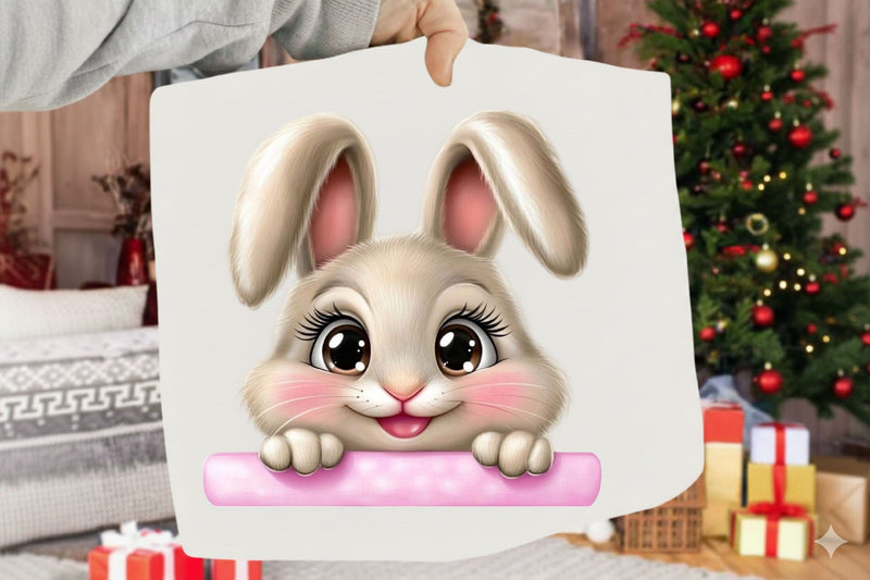 Whimsical Peeking Love Animals Clipart - So Fontsy
