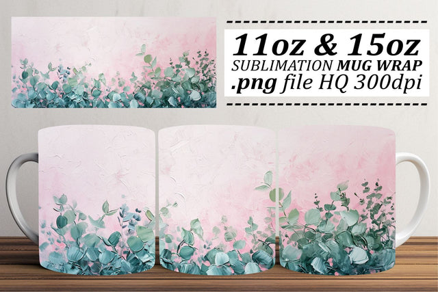 Whimsical Petal Extravaganza Mug Sublimation Sublimation afrosvg 