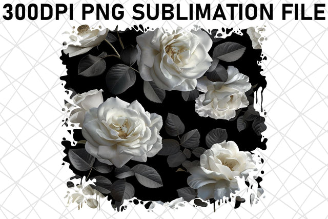 Whimsical Petal Sublimation Pattern, Vibrant Flower PNG Design, Colorful Petals, Garden Party Sublimation afrosvg 