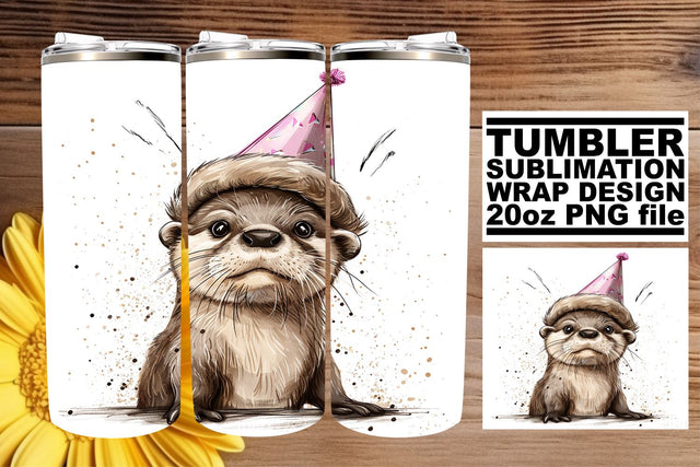 Whimsical Safari Fiesta: Birthday Tumbler Wrap Sublimation afrosvg 