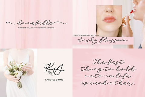 Whimsical Script Font Mini Bundle Font Beck McCormick 
