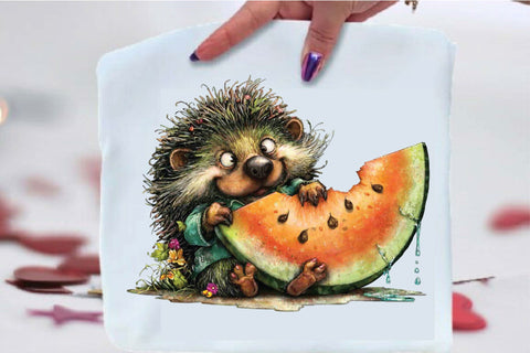 Whimsical Summer Funny Animal Clipart Bundle. Sublimation SVGArt 