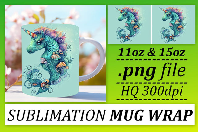 Whimsical Underwater Fishy Mug Design Sublimation afrosvg 