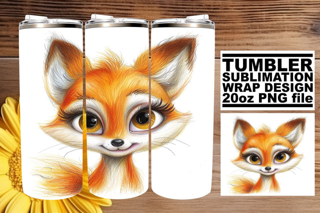 Whimsical Watercolor Tumbler Design Sublimation afrosvg 