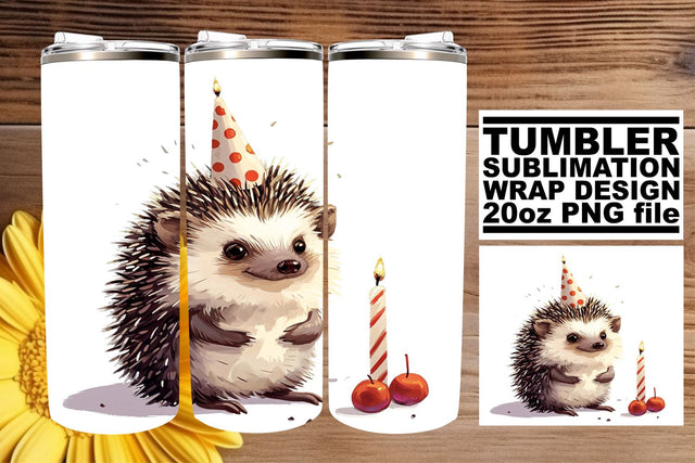 Whimsical Wildlife Celebration: Sublimation Tumbler Design Sublimation afrosvg 