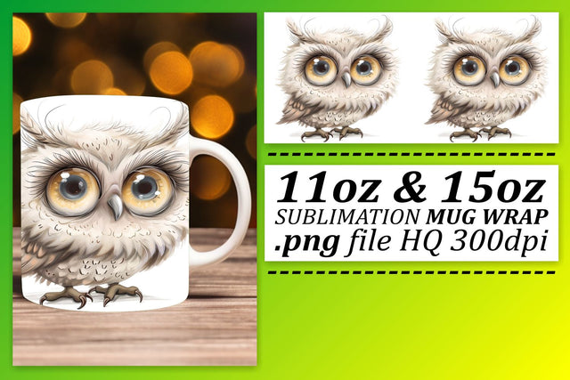 Whimsical Wildlife Whispers Mug Wrap - Sublimation 11oz Sublimation afrosvg 