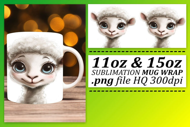 Whimsical Wildlife Wonderland Mug Design - Sublimation 15oz Sublimation afrosvg 