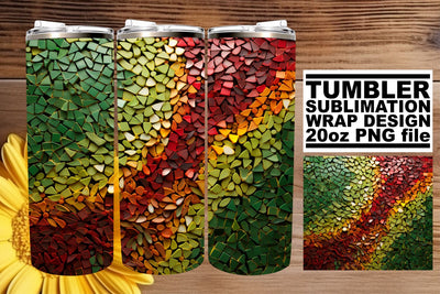 Whimsy and Flair in 3D: Tumbler Design Sublimation afrosvg 