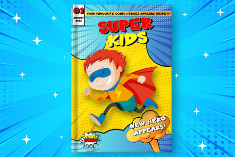 Whimsy Comic - Cute Layered Font Font Mozzatype 