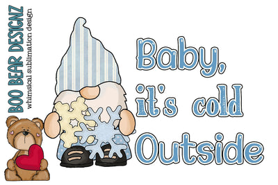 Whimsy Gnome Sublimation Clipart Sublimation Boo Bear Designz 