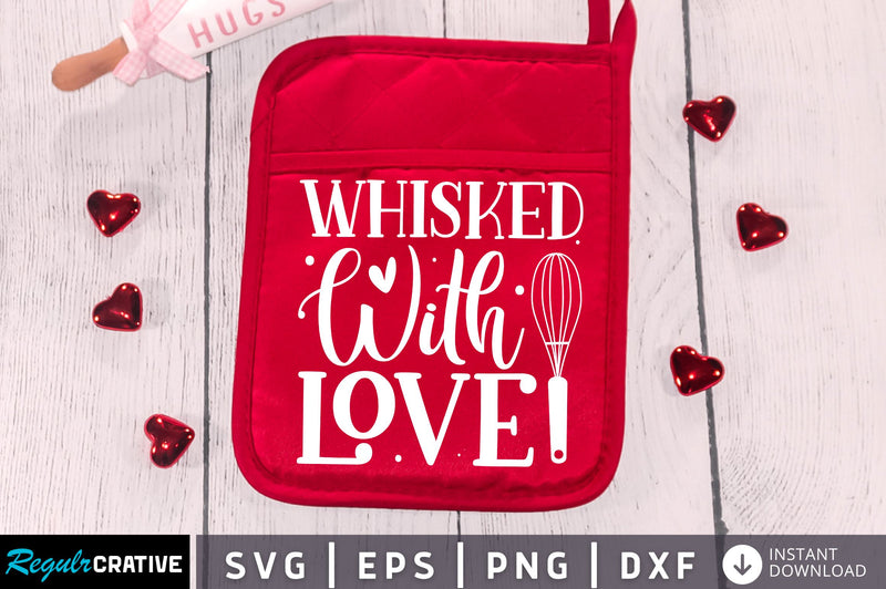 Whisked with love Svg Design SVG Regulrcrative 