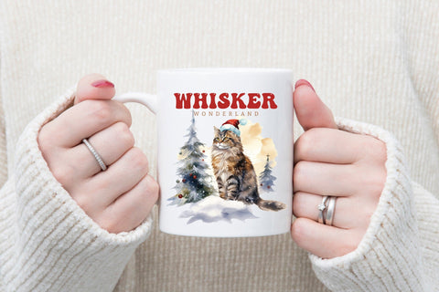 Whisker Wonderland - Christmas Cat Sublimation Sublimation CraftLabSVG 