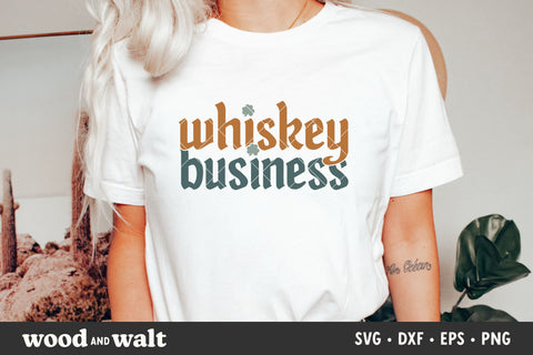 Whiskey Business SVG | Funny St Patrick's SVG SVG Wood And Walt 