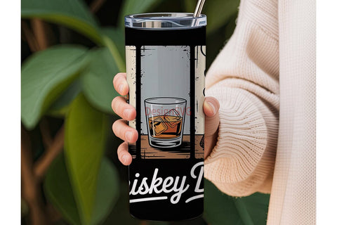 Whiskey Dad 20oz Tumbler Wrap Sublimation DesignSVG 