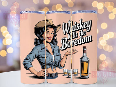 Whiskey Funny 20oz Tumbler, Whiskey Wrap, Funny Sublimation Design, Humor PNG, Sassy Woman Tumbler Wrap, 20oz Tumbler Sublimation SvggirlplusArt 