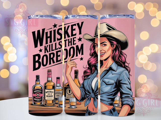 Whiskey Funny 20oz Tumbler, Whiskey Wrap, Funny Sublimation Design, Humor PNG, Sassy Woman Tumbler Wrap, 20oz Tumbler Sublimation SvggirlplusArt 