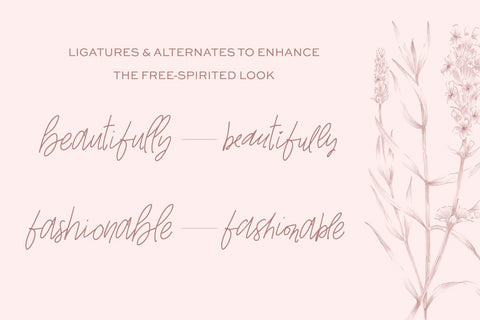 Whiskey Girl Signature Script Font Beck McCormick 