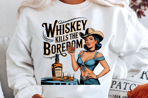 Whiskey Kills The BOREDOM Sublimation Sublimation Regulrcrative 