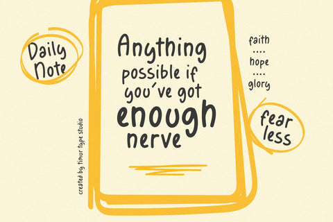 Whisper Squad - Quotable Handwriting Font Font Timur type 