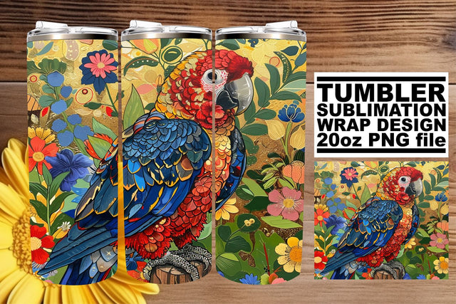 Whistling Feathered Festival Tumbler Sublimation - 20oz Sublimation afrosvg 