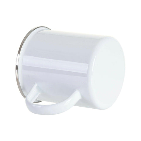 White 17oz Camping Mug | Craft Express Sublimation-Ready Enamel Mug | Blanks for Sublimation Physical Craft Express 