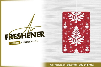 White Christmas Trees Snowflakes and Dots on Red Seamless Pattern Sublimation Regulrcrative 