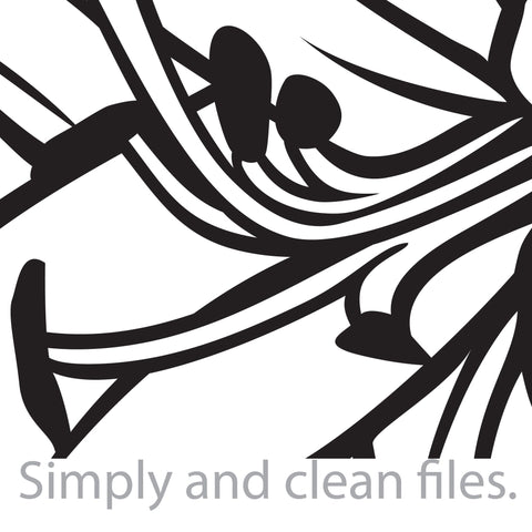 White Lily Flower SVG TribaliumArtSF 