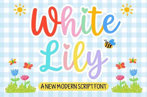 White Lily Font Studio Natural Ink 