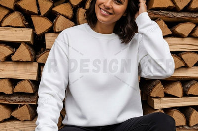 White long sleeve t-shirt mockup design Mock Up Photo Designangry 
