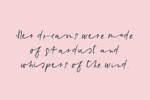 White Magnolias Script Font Beck McCormick 