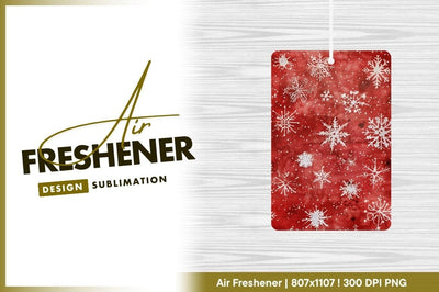 White Snowflakes and Dots on Red Background Winter Holiday Pattern Sublimation Regulrcrative 