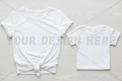 White t-shirt mockup design Mock Up Photo Regulrcrative 