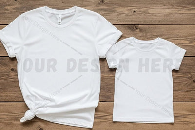 White t-shirt mockup design Mock Up Photo Regulrcrative 