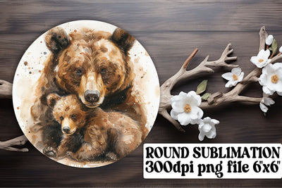 Wholesome Family Moments Sublimation Collection - Round, Circle, Keychain, Coaster Sublimation afrosvg 