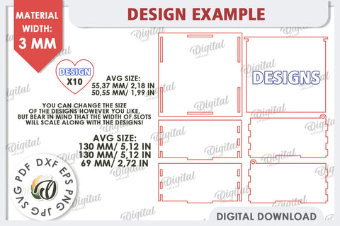 "WHY I LOVE YOU MOM" Box Laser Cut. Mother's Day SVG SVG Evgenyia Guschina 