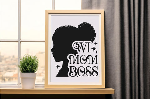 Wi mom boss Svg Design SVG Regulrcrative 
