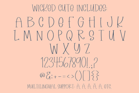 Wicked Cute, Fun Halloween Handwritten Font Font Designing Digitals 