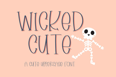 Wicked Cute, Fun Halloween Handwritten Font Font Designing Digitals 