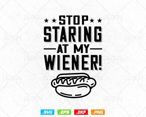 Wiener Hot Dog Eating Funny Design Svg Png Files, Hotdog Lover Gift T-shirt Design Svg Files for Cricut SVG DesignDestine 
