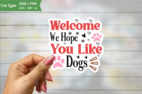 Wife Dog Mom Nurse Sticker SVG Design, Dog Valentine Sticker SVG Design, Dog Valentine SVG, Valentine SVG Cut File, SVG DesignPlante 503 