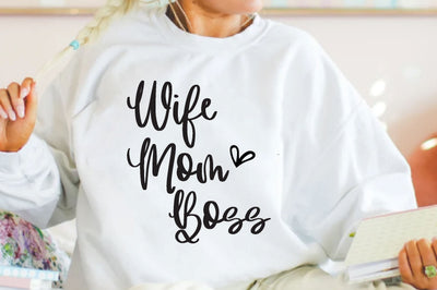 Wife mom boss, Entrepreneur SVG Bundle, Entrepreneur T-shirt,Entrepreneur SVG, Funny Quotes, Svg Design, God, Jesus , SVG farhad farhad 