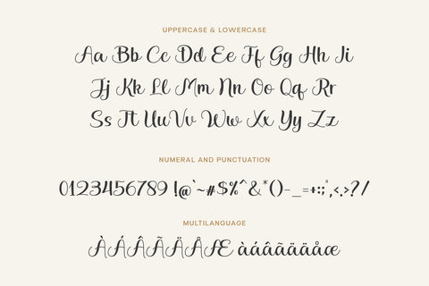 Wigella Font gatype 