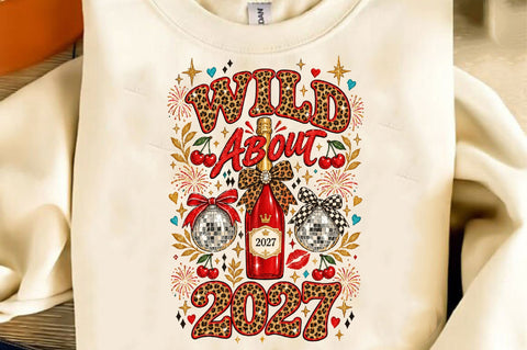 Wild About 2027 New Year Sublimation PNG Sublimation SVGista 