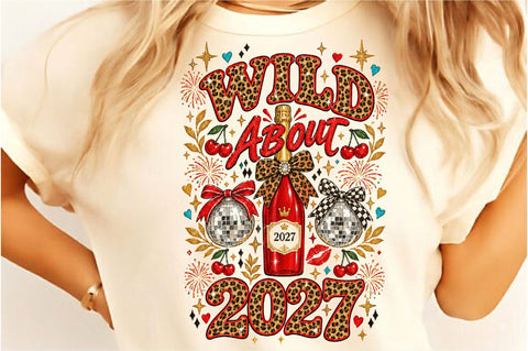 Wild About 2027 New Year Sublimation PNG Sublimation SVGista 