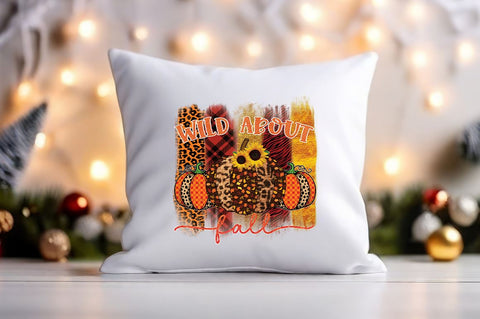 Wild about fall PNG Design Sublimation Designangry 