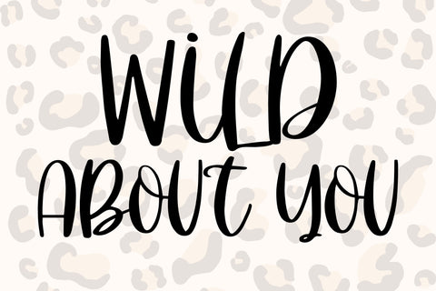 Wild Adventure, Cute Handwritten Font for Cricut, Cursive Script - So ...
