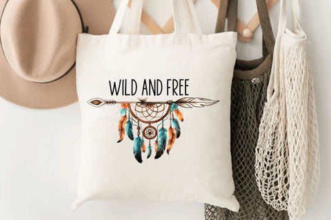 Wild and free Sublimation Design Sublimation Regulrcrative 