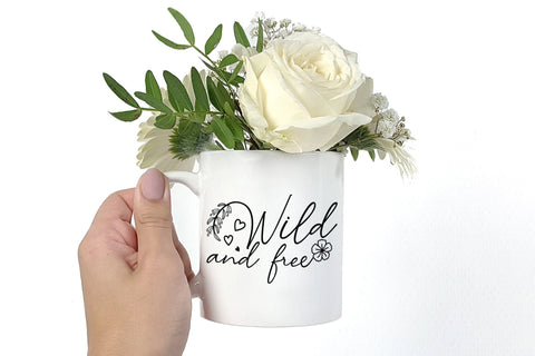 Wild and Free SVG, DXF, PNG, EPS, PDF SVG CraftLabSVG 